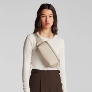 Monos Metro Sling - Vegan Leather Cross Body Bag - New without tags - Ivory